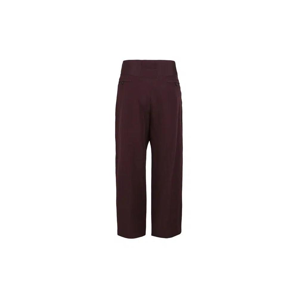 Ferragamo Relaxed Tailored Trousers 'Сливовый' 2