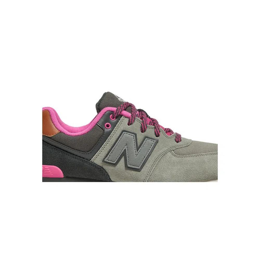 Кроссовки New Balance 574 Big Kid 'Collegiate Pack - Light Grey Pink' 2