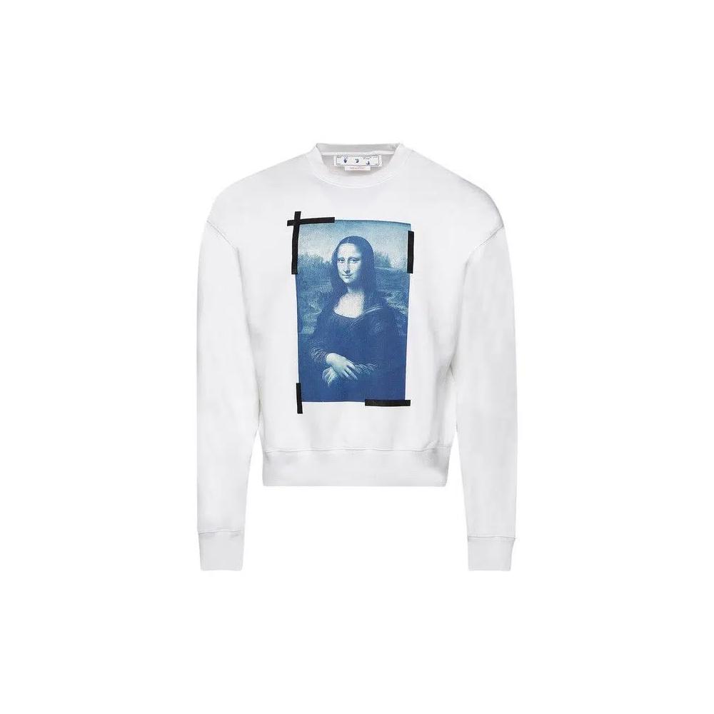 Свитшоты Off-White Monalisa Over Crewneck 'White' 1