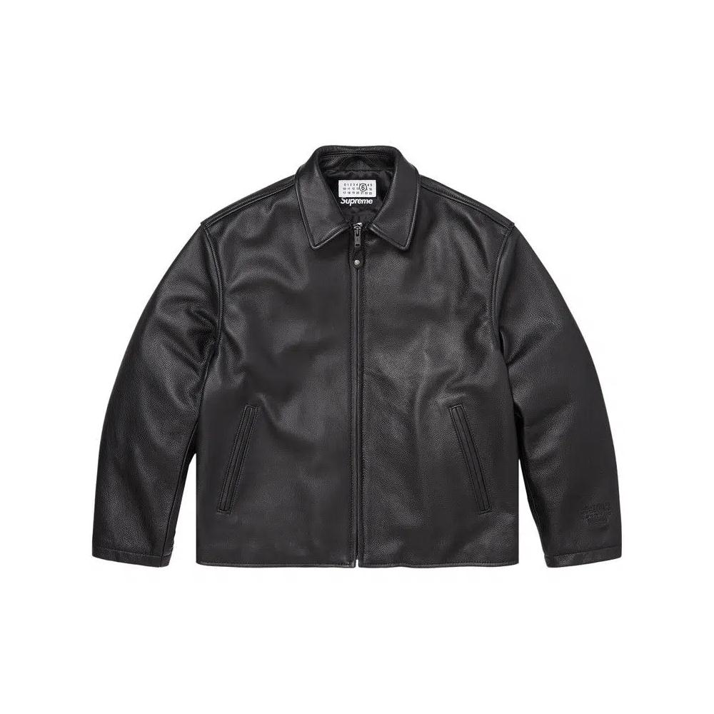 Кожаные куртки Supreme x MM6 Maison Margiela/Schott Eagle Leather Jacket 'Черный' 1