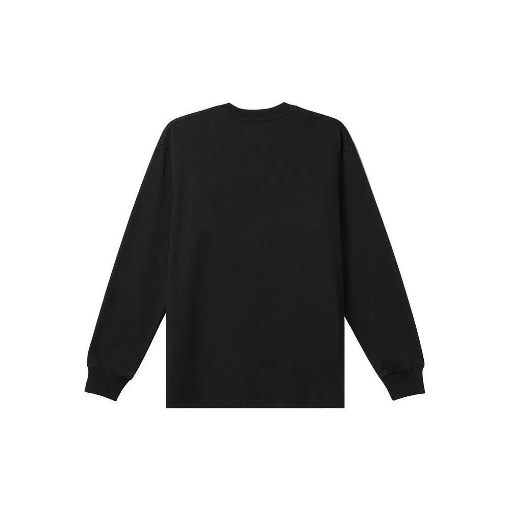 Футболки с длинным рукавом BAPE College Monogram College Relaxed Fit Long-Sleeve Tee 'Черный' 2