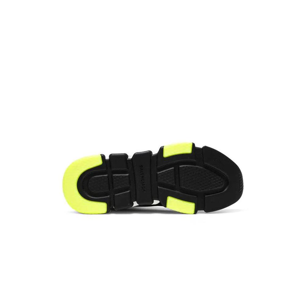 Кроссовки Balenciaga Speed Sneaker Cuffed 'Black Yellow' 4