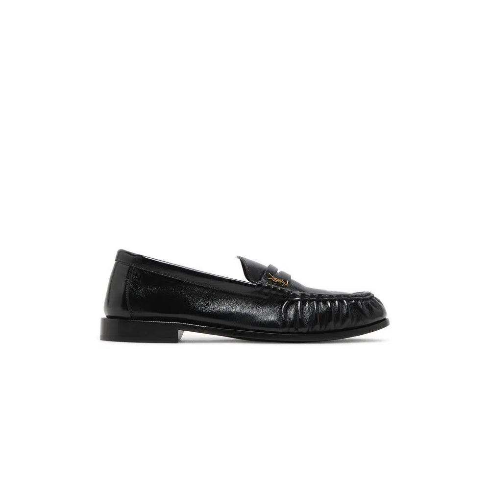 Кроссовки Saint Laurent Le Loafer Penny Slippers 'Black' 1