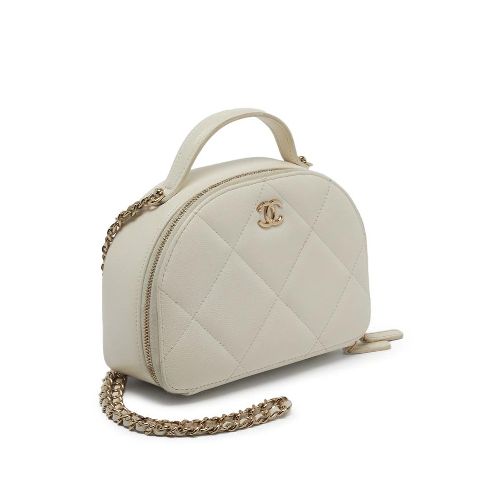 Chic Riviera quilted top-handle bag 2