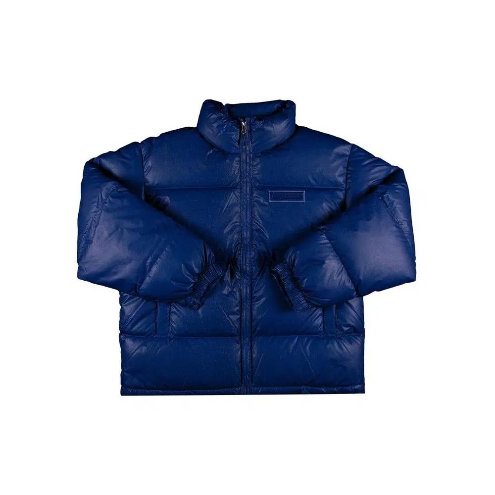 Пуховики Supreme Reflective Speckled Down Jacket 'Royal' 1
