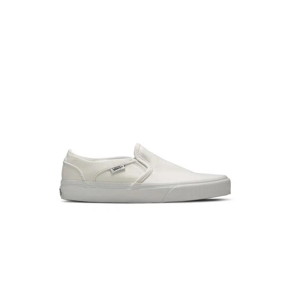 Слипоны Vans Wmns Asher 'White Canvas' 1