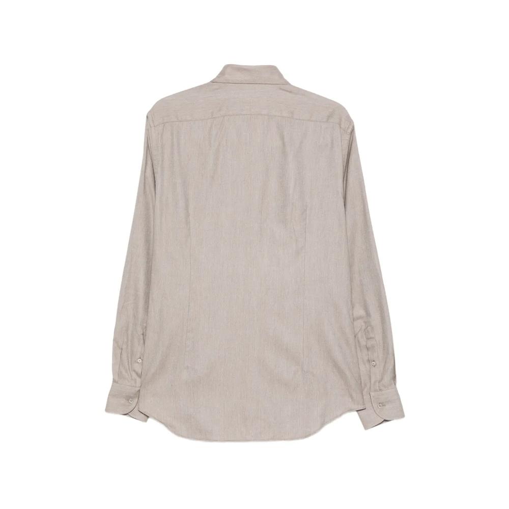 herringbone-pattern long-sleeve shirt 2