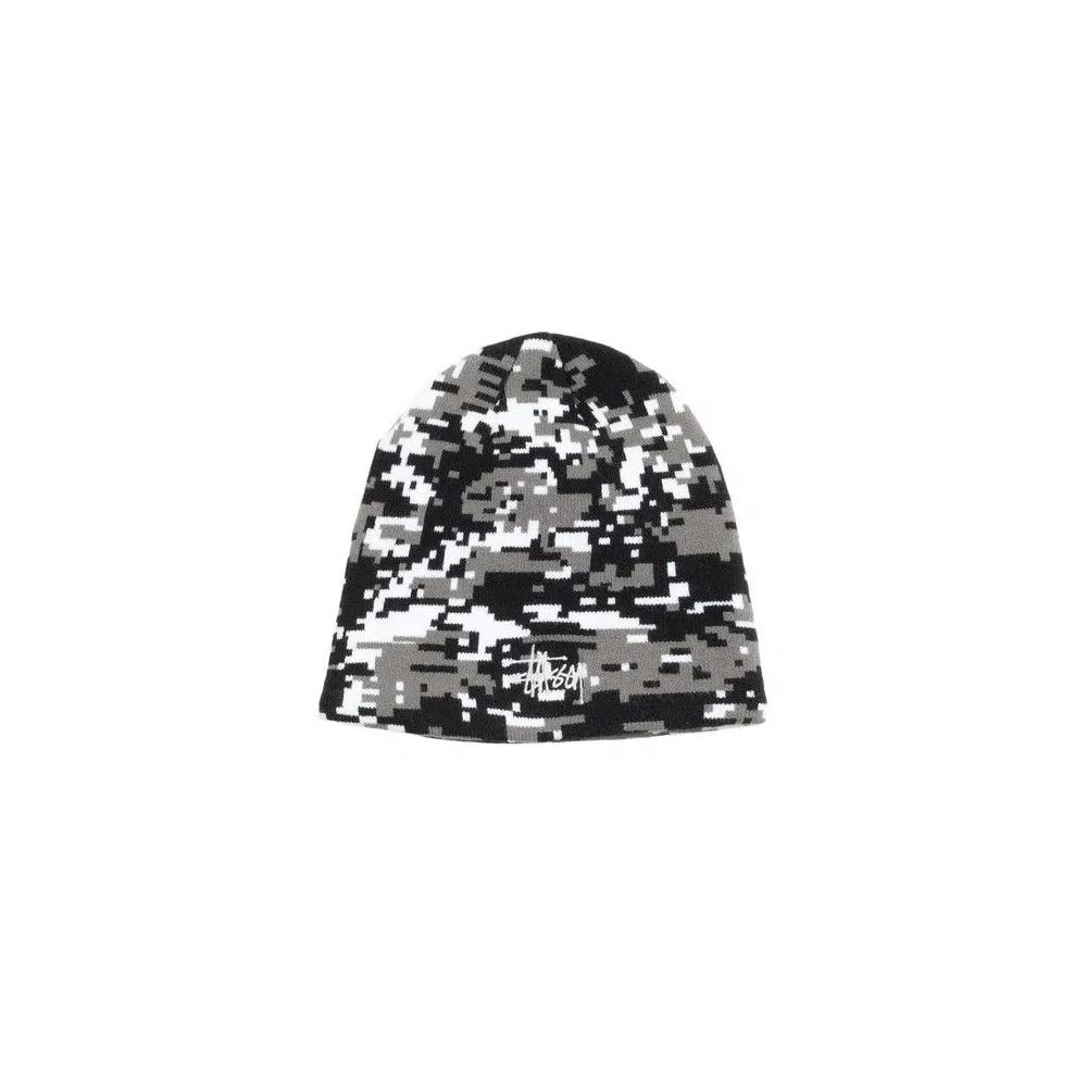 Кепки Stussy Basic Digi Camo Skullcap 'Серый' 1