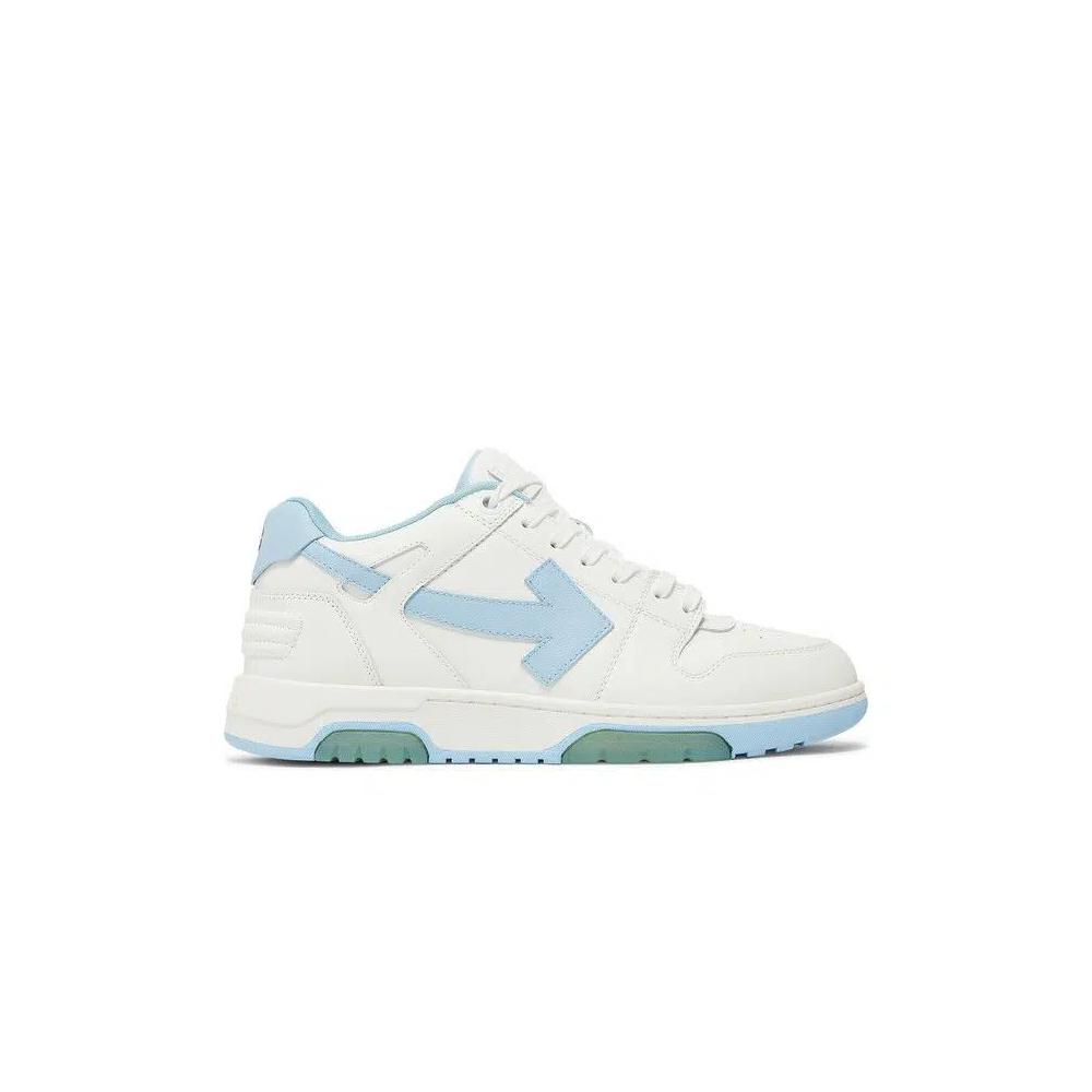 Кроссовки Off-White Out of Office «White Light Blue» 1