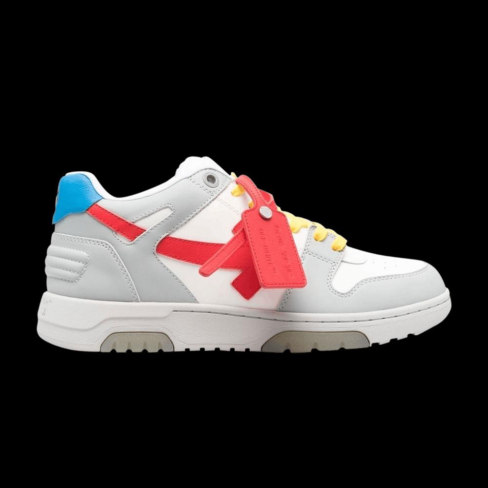 Кроссовки Off-White Out of Office 'Grey Red Blue' 1
