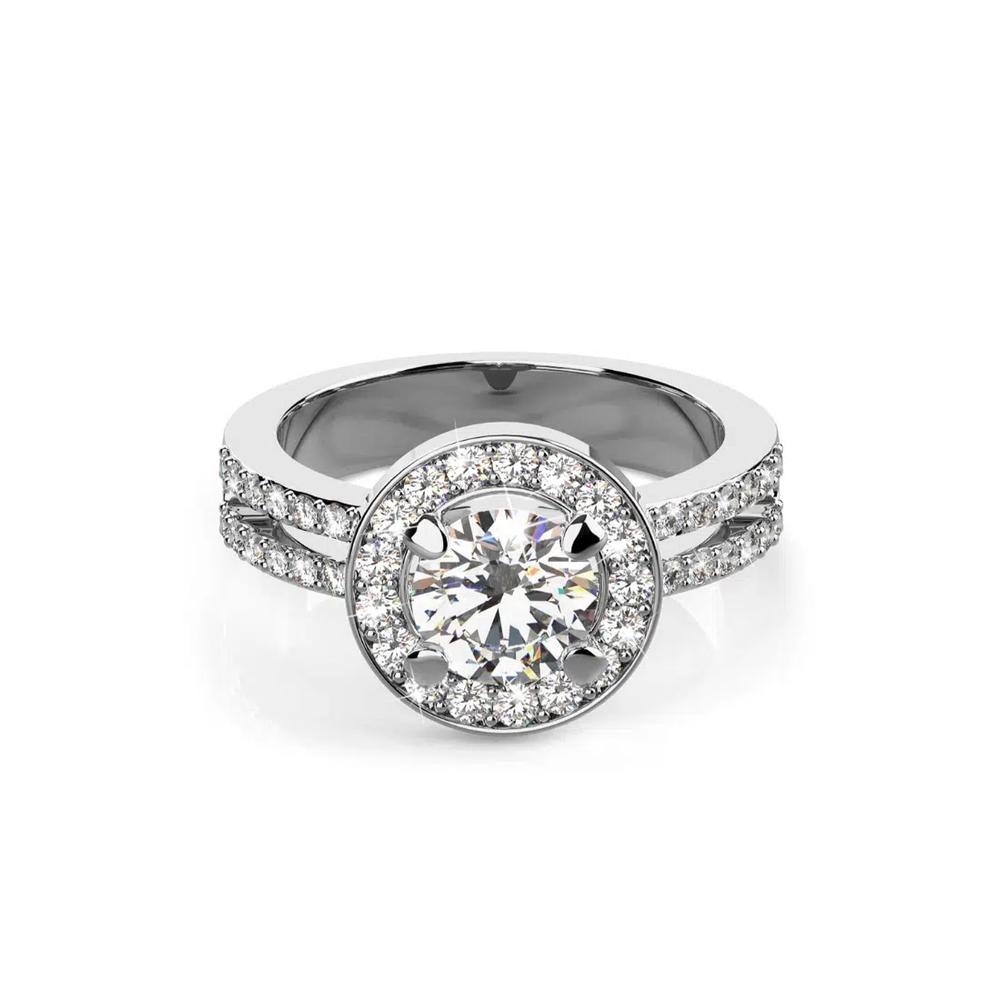 Кольцо Bloom, украшенное кристаллами Swarovski 3