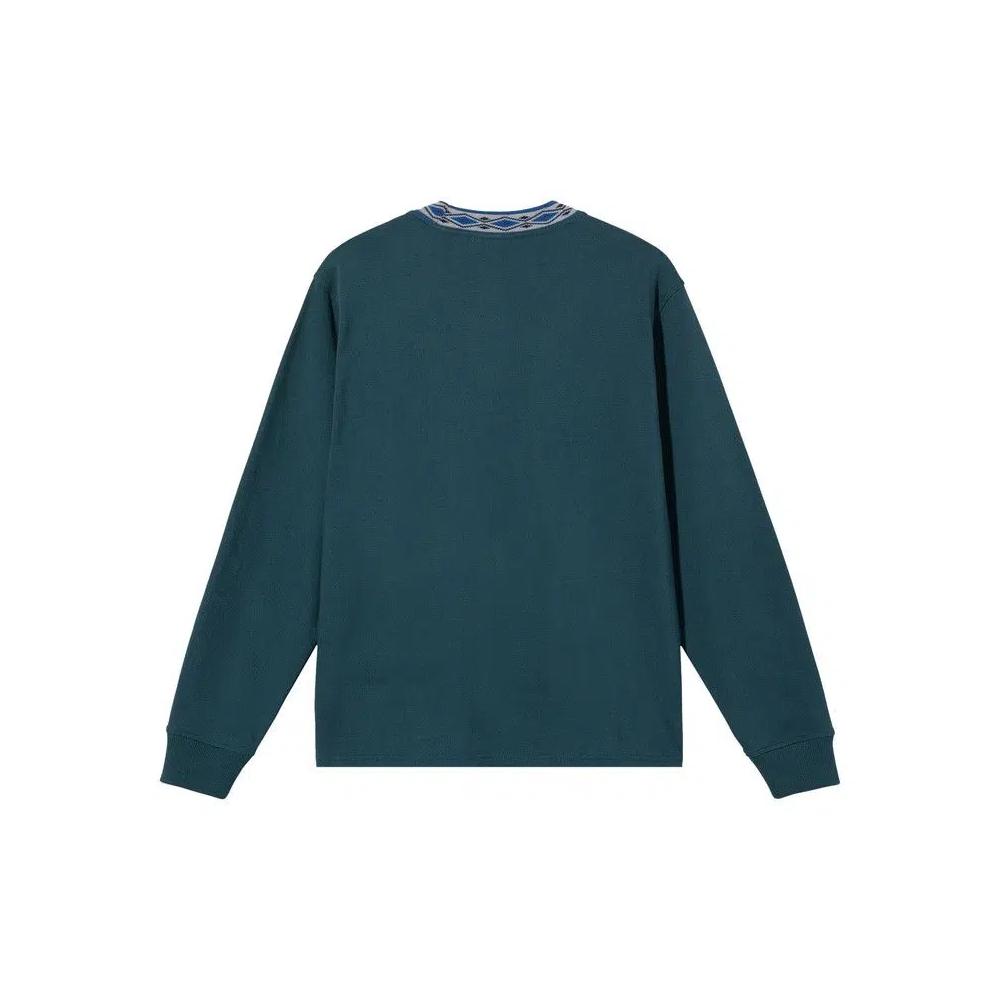 Свитеры Stussy Jacquarded Crew 'Teal' 2