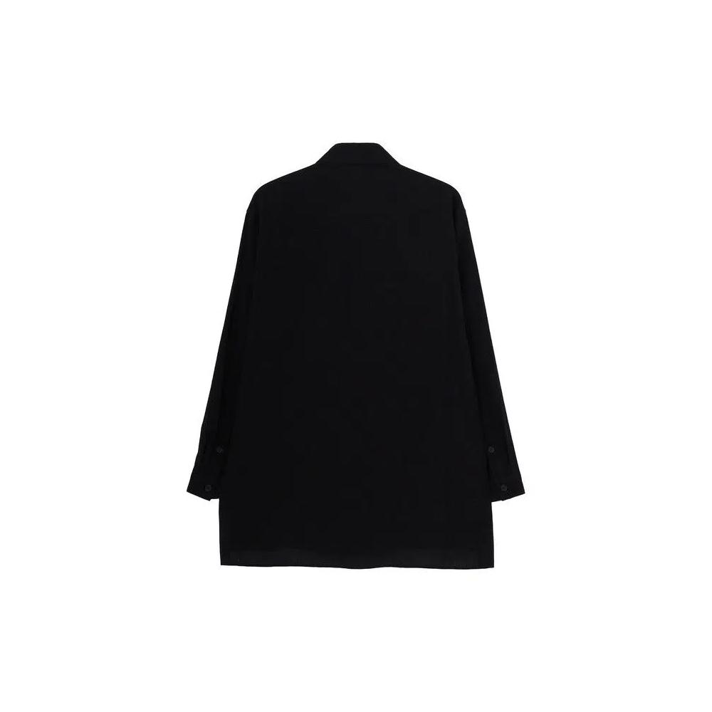 Блузы Yohji Yamamoto Pour Homme Double Front Military Blouse 'Черный' 2