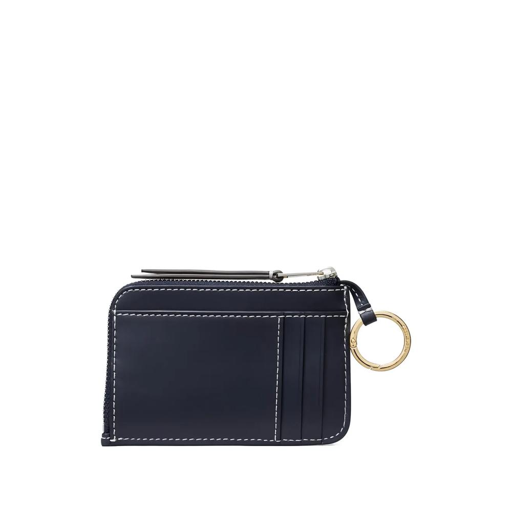 T Monogram zip card case 2