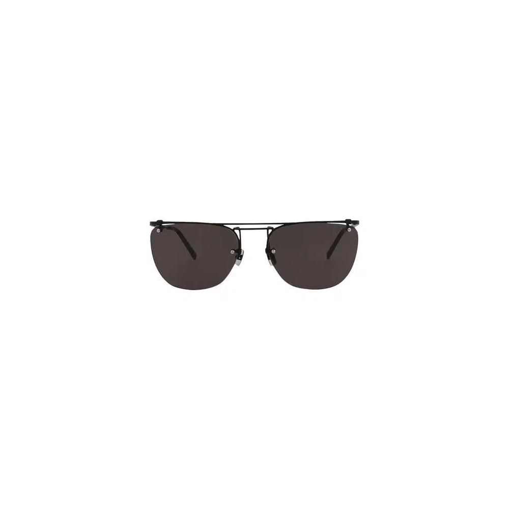 Солнцезащитные очки Saint Laurent Aviator 'Black' 1