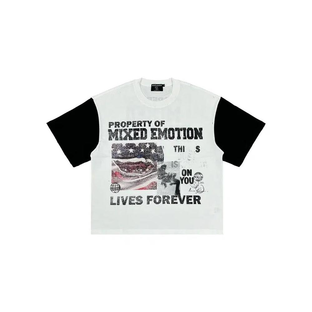 Футболки с коротким рукавом Mixed Emotion Property Tee 'White' 1
