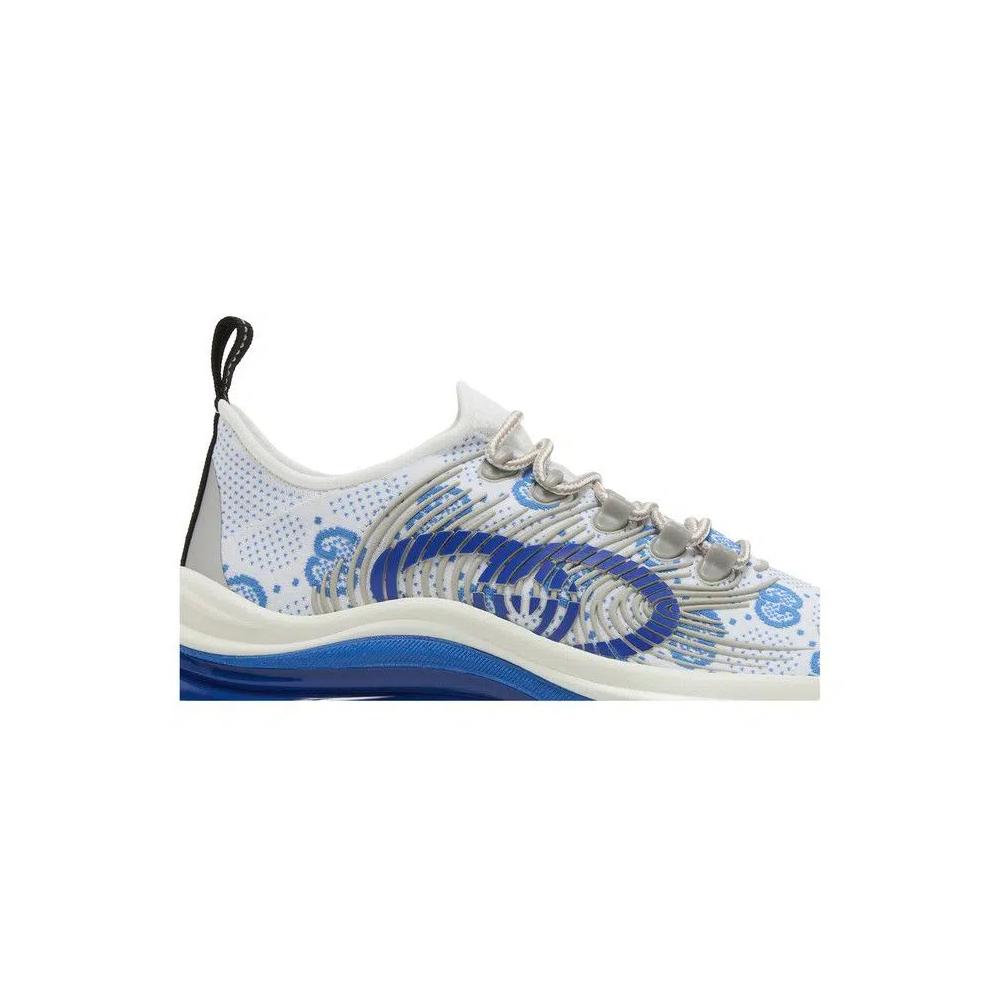 Кроссовки Gucci Wmns Run Sneaker 'White Blue' 2