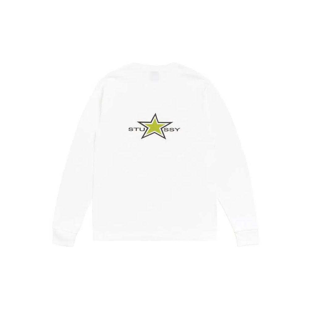 Футболки Stussy Star Ls Tee 'White' 2