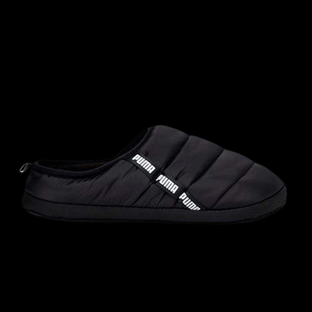 Тапочки Puma Scuff Slippers 'Black White' 1