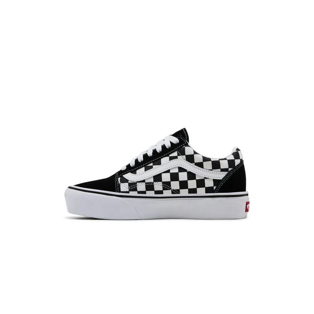Кроссовки Vans Old Skool Platform 'Black White Checkerboard' 3