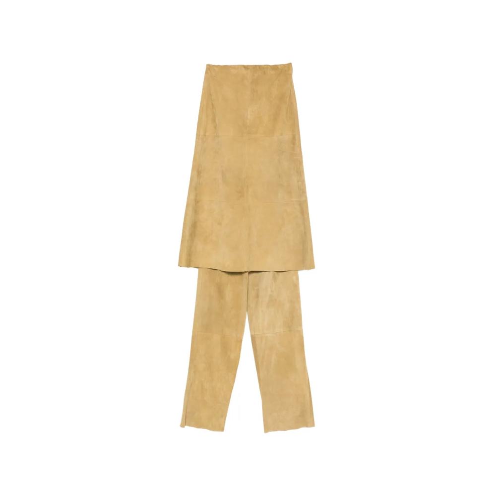 Комплект из топа без бретелей и брюк 1