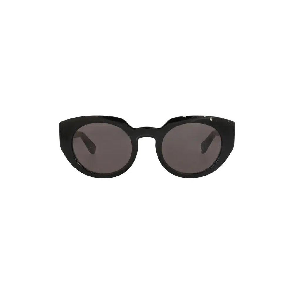 Очки Chloé Round-Frame Recycled Acetate Sunglasses 'Black/Grey' 1