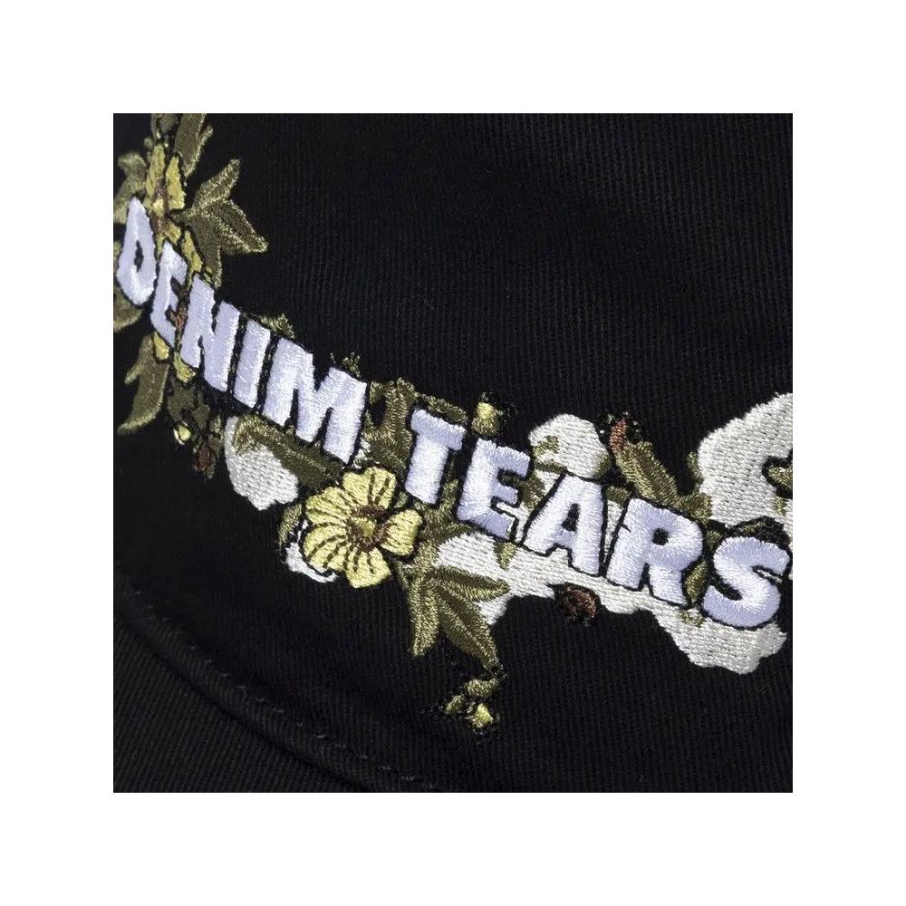 Кепки-тракеры Denim Tears Floral Logo Trucker Hat 'Black' 3