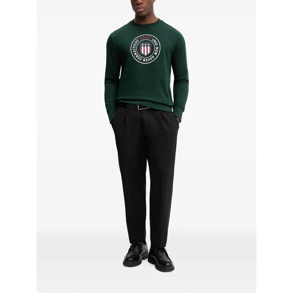 logo-print crew-neck sweatshirt 2