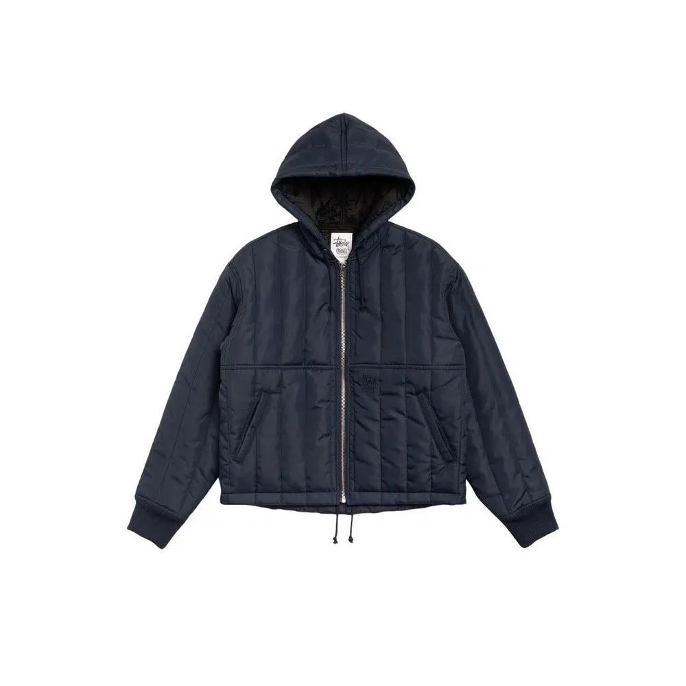 Верхняя одежда Stussy Quilted Nylon Work Jacket 'Navy' 1