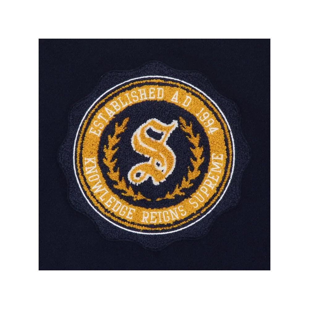 Варсити-куртки Supreme Veritas Varsity Jacket 'Navy' 3