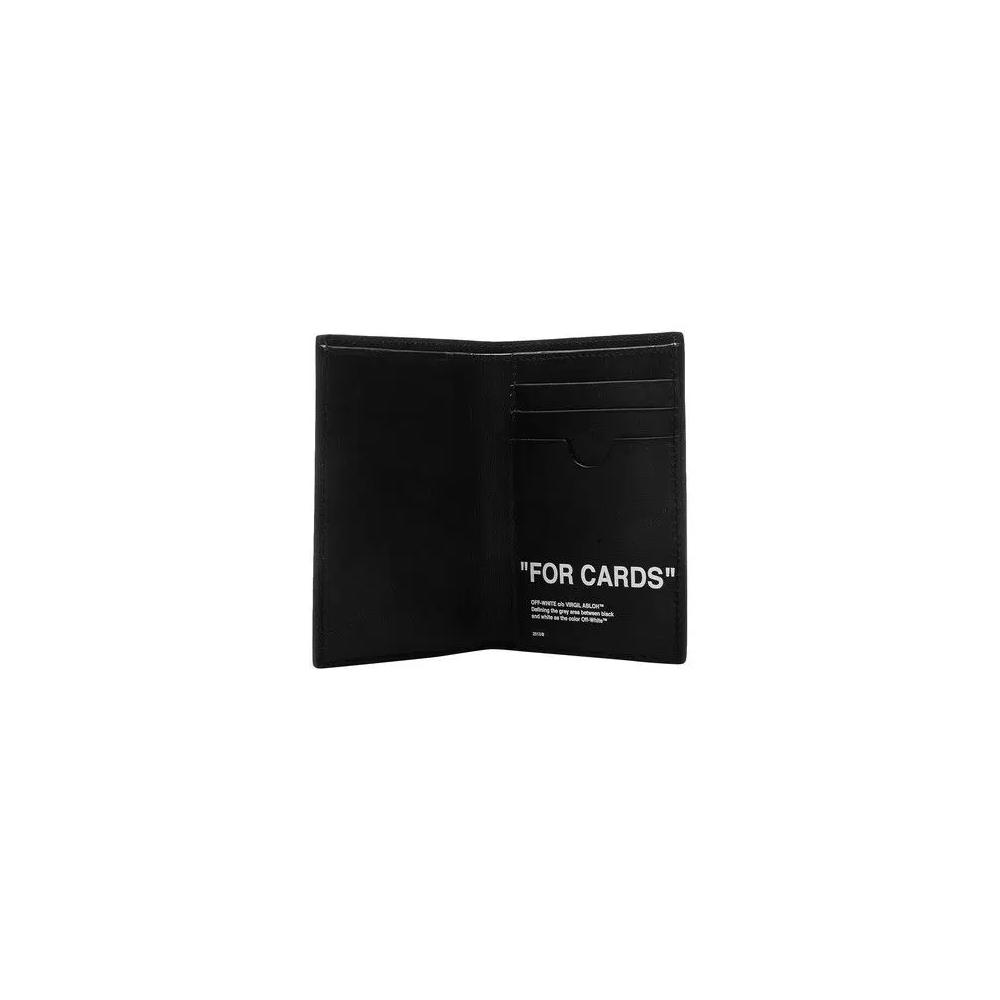 Кошельки Off-White Quote Organizer 'Black/White' 2