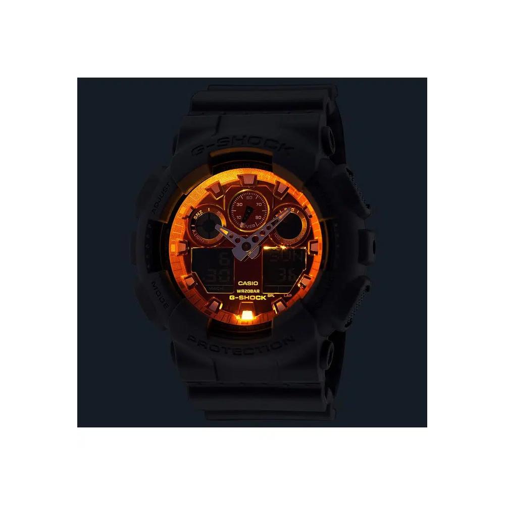 CASIO G-SHOCK GA-100FL-8A 3