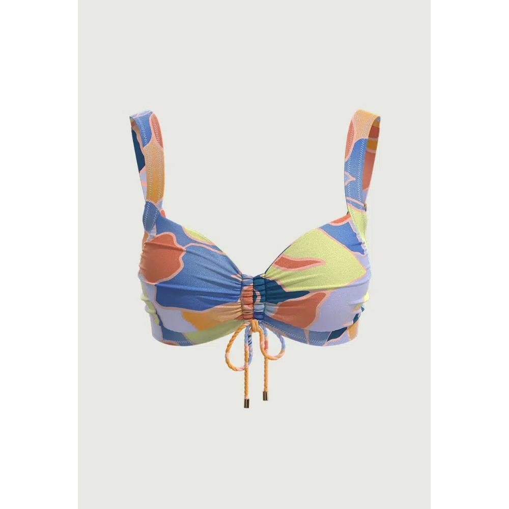 Топ с чашками и драпировкой спереди Waterlily Penny Blue Plus 2