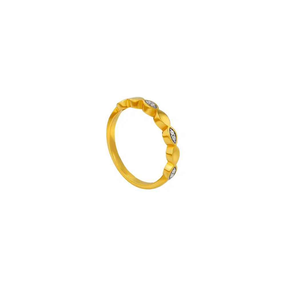 TOMEI кольцо коллекции Diamond Cut, желтое золото 916/22K 2