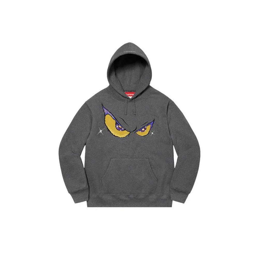 Худи Supreme Eyes Hooded Sweatshirt «Charcoal» 1