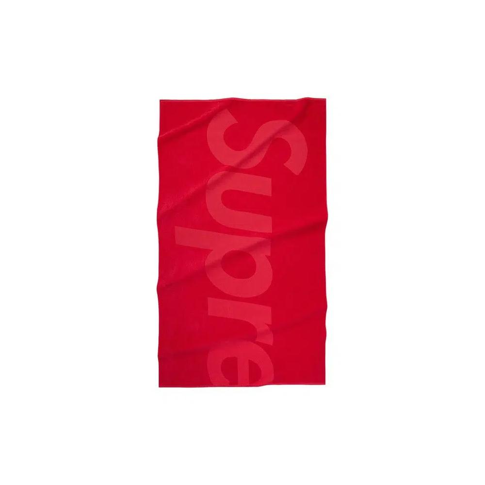 Разное Supreme Tonal Logo Полотенце 'Red' 1