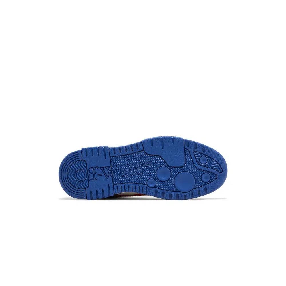 Кроссовки Off-White Out of Office 'White Royal Blue Red' 4