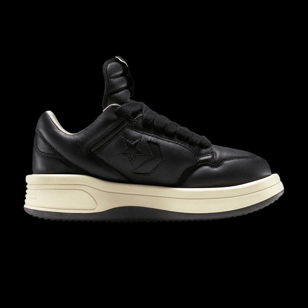 Кроссовки Converse x Rick Owens DRKSHDW TURBOWPN Low 'Black Cloud Cream' 1