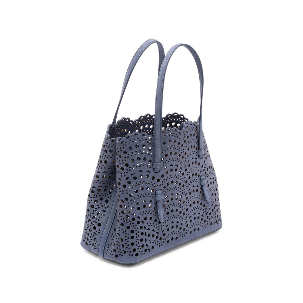 Mina 26 bag in perforated Vienne nubuck tote bag 3