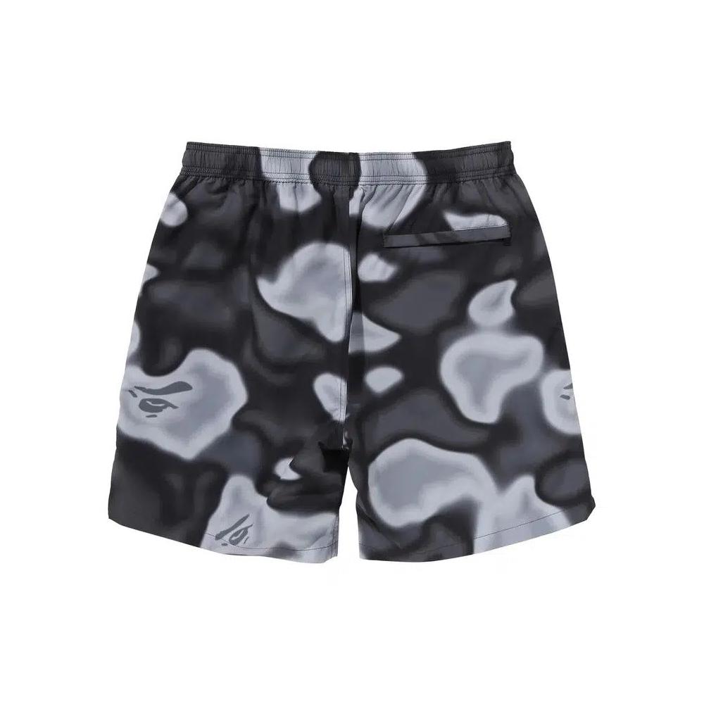 Шорты BAPE Liquid Camo One Point Beach Shorts «Черный» 2