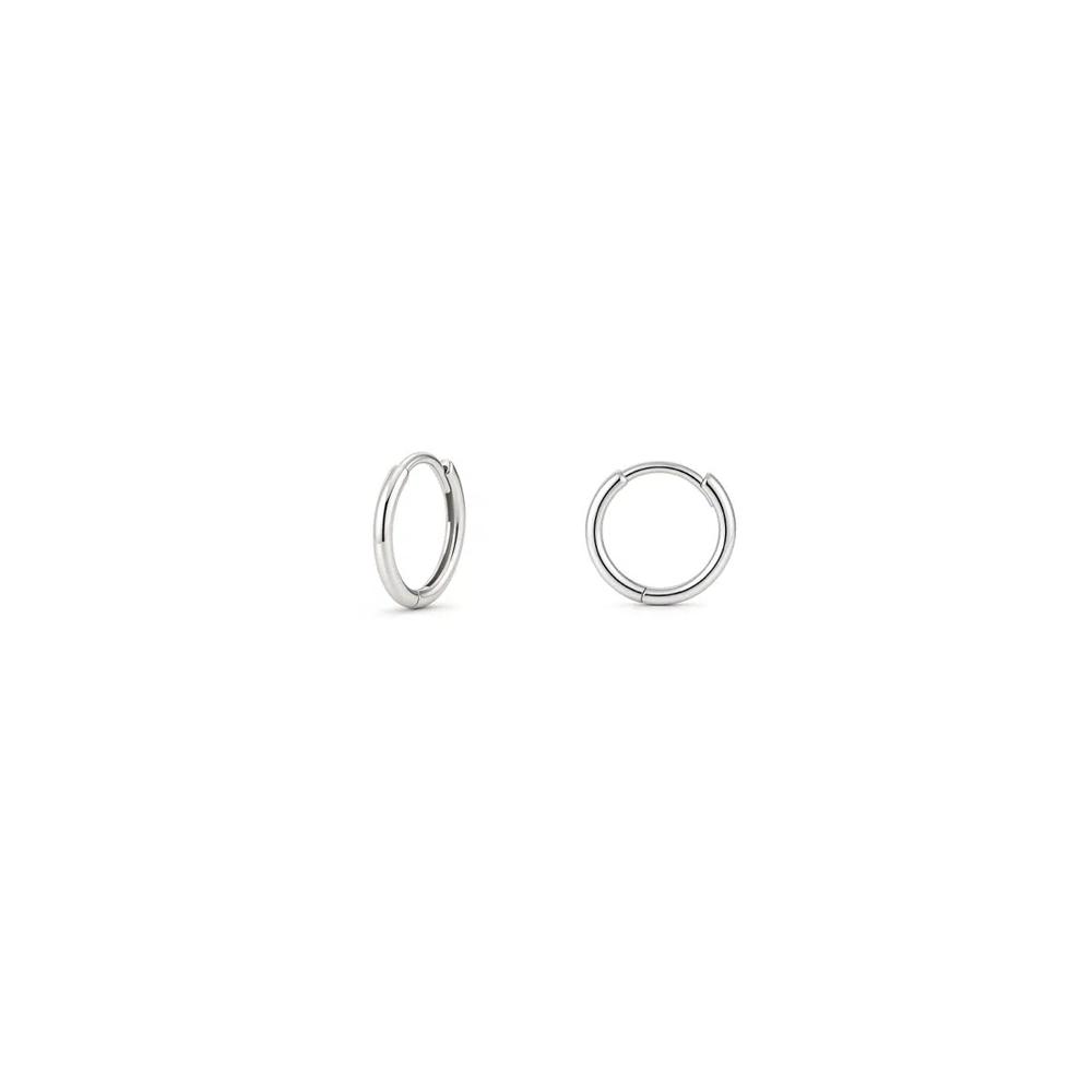 Серьги-кольца TOMEI, белое золото 585/14K 2