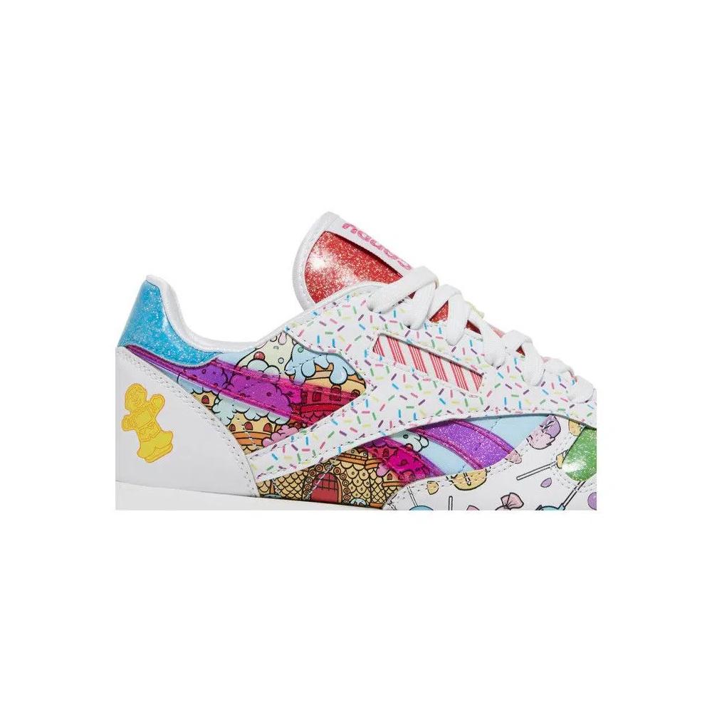 Образ жизни Hasbro x Reebok Classic Leather Big Kid 'Candy Land' 2