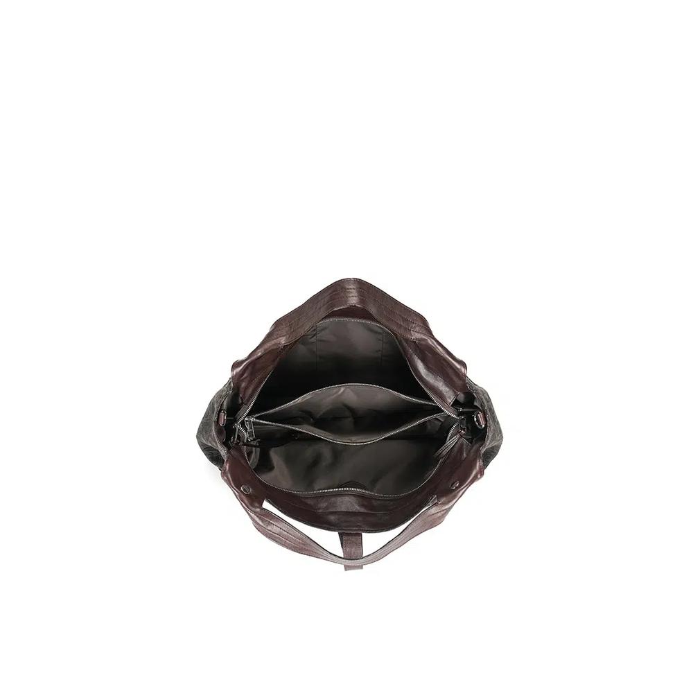 Phloem Origami Fold Hobo Bag - Какао 8