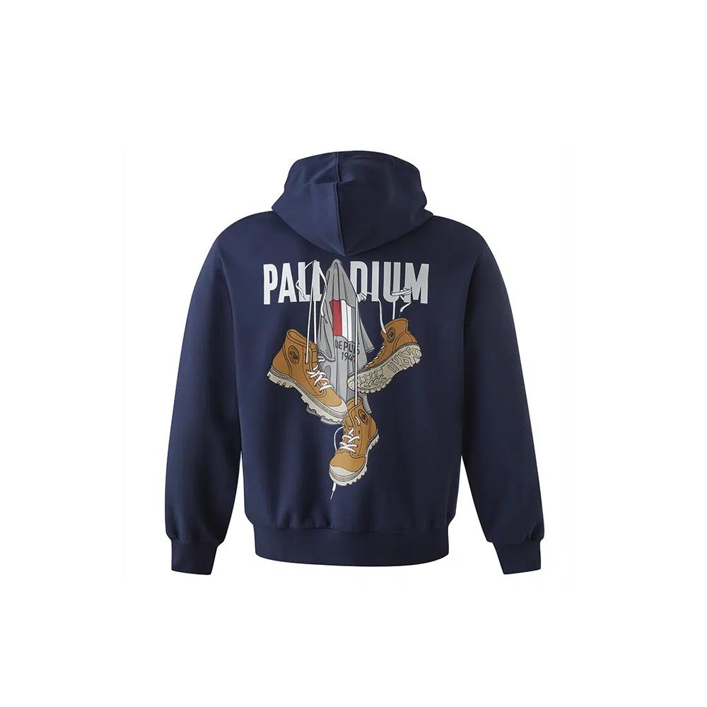 МУЖСКОЙ ВИНТАЖНЫЙ ХУДИ С ЛОГОТИПОМ PALLADIUM 5