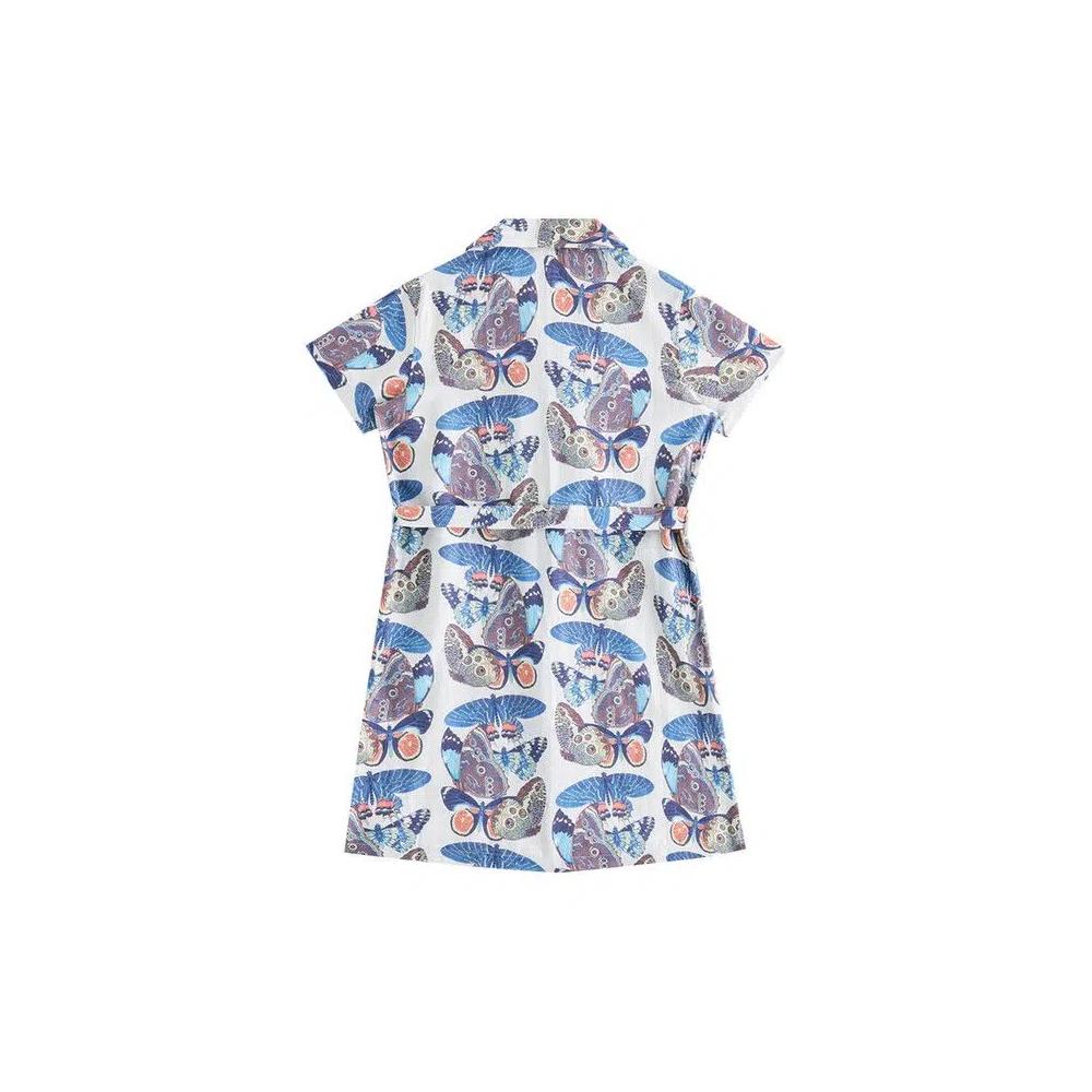 Платья Kith Kids For AMNH Shirt Dress 'White' 3