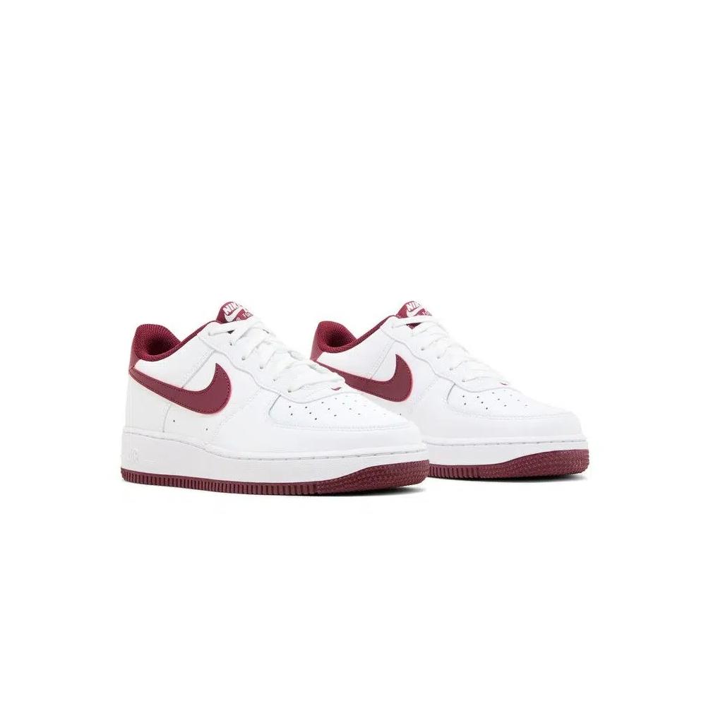 Кроссовки Nike Air Force 1 GS 'White Team Red' 8