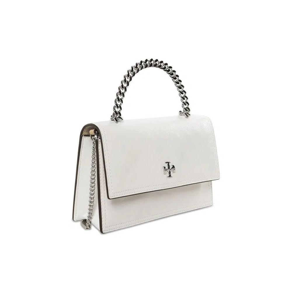 Сумки через плечо Tory Burch Mini Top Handle 'Bianco' 2