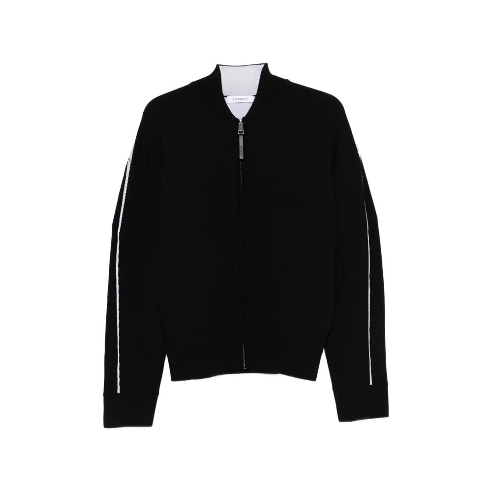 Жаккардовый кардиган Couture Seam 1
