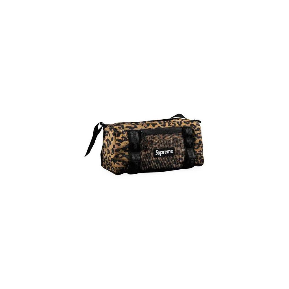 Сумки через плечо Supreme Mini Duffle Bag 'Леопардовый' 1