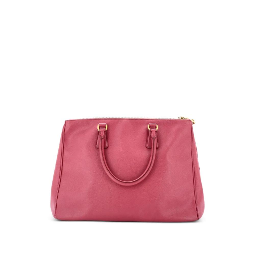 Большая сумка-тоут Double Zip Lux Saffiano 2